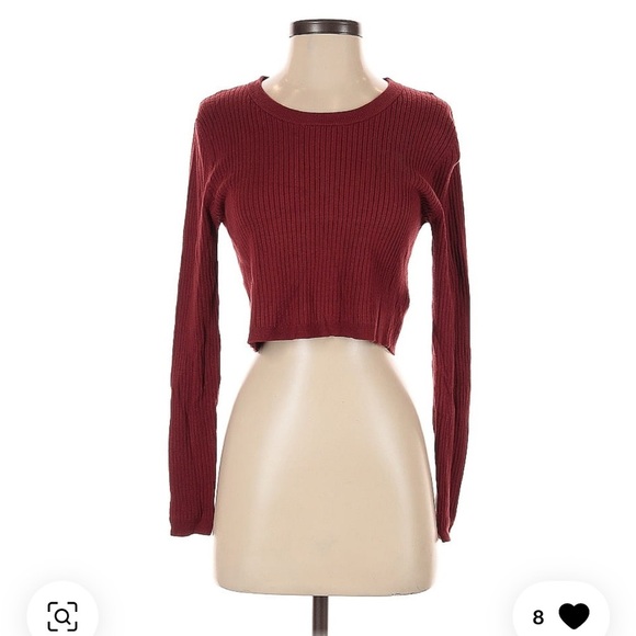 Seraphine Tops - Seraphine Maternity & Nursing Ribbed Cropped Sweater size 4